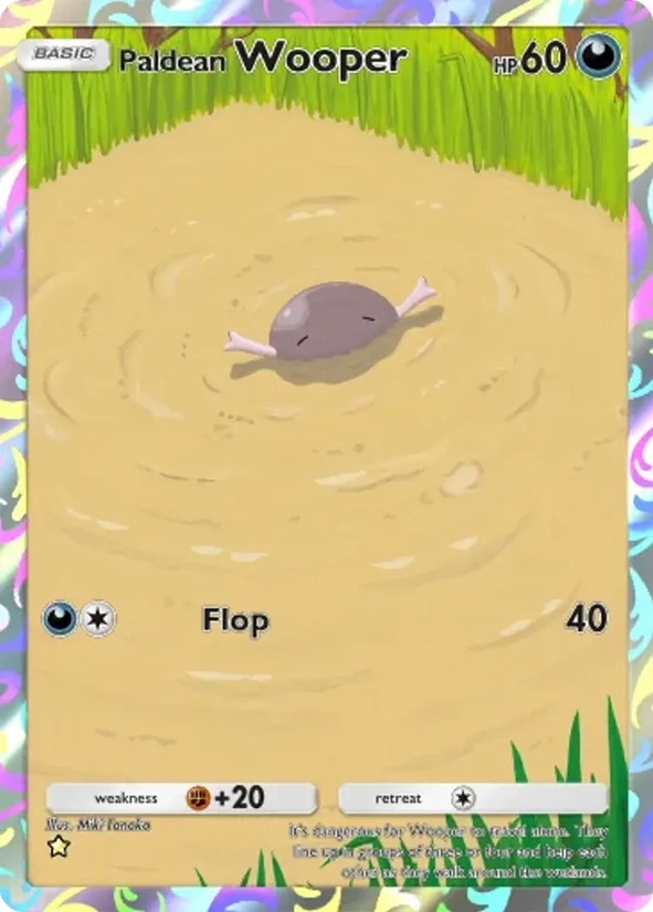Paldean Wooper — Paldean Wonders