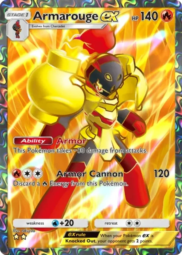 Armarouge ex — Paldean Wonders