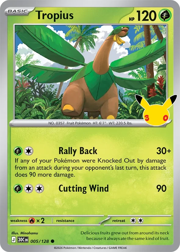 Tropius — 30th Celebration