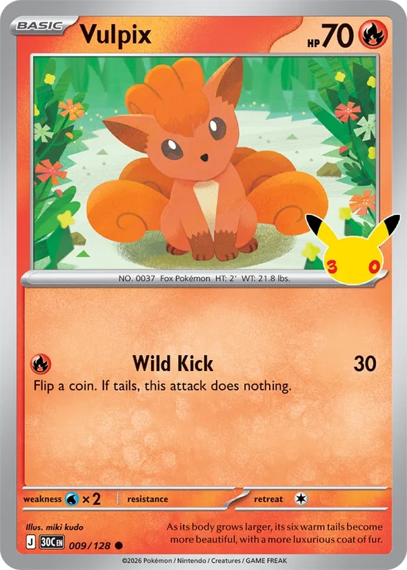 Vulpix — 30th Celebration