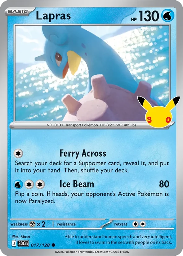 Lapras — 30th Celebration