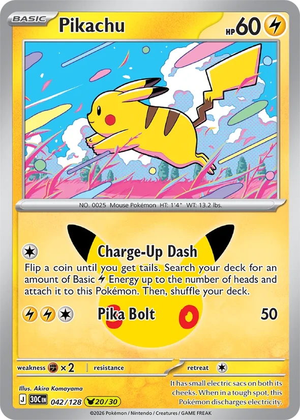 Pikachu — 30th Celebration