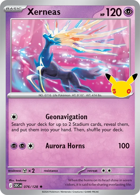 Xerneas — 30th Celebration