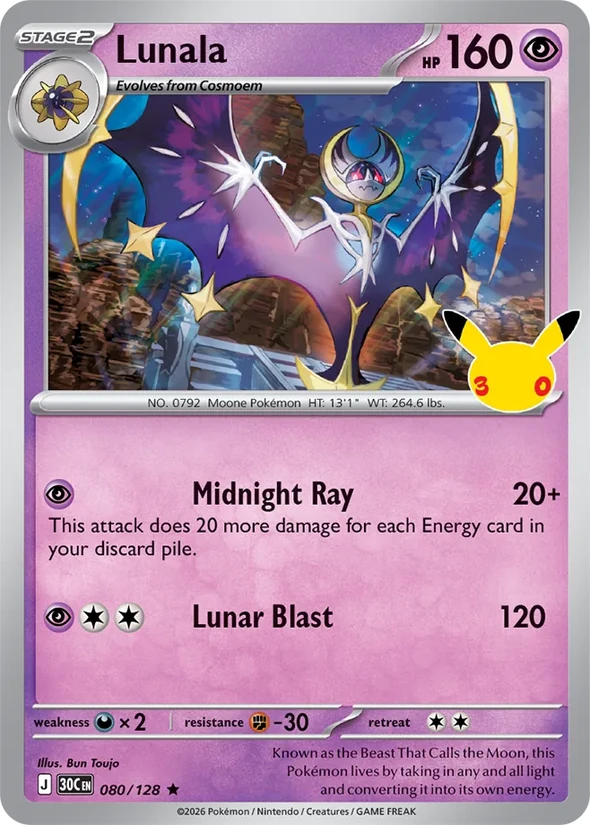 Lunala — 30th Celebration