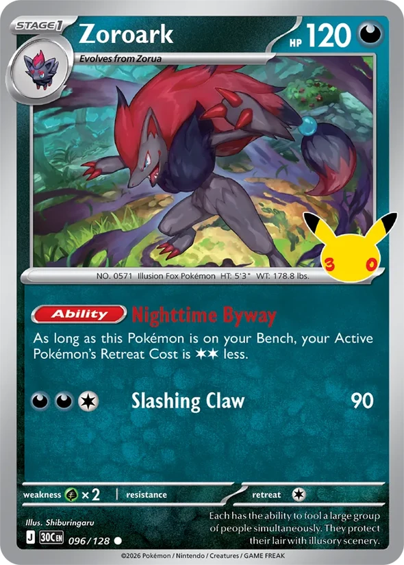 Zoroark — 30th Celebration