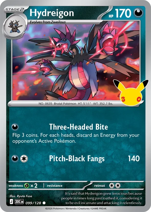 Hydreigon — 30th Celebration