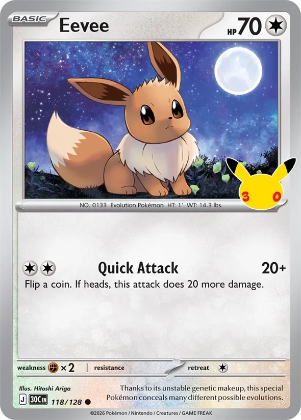 Eevee — 30th Celebration
