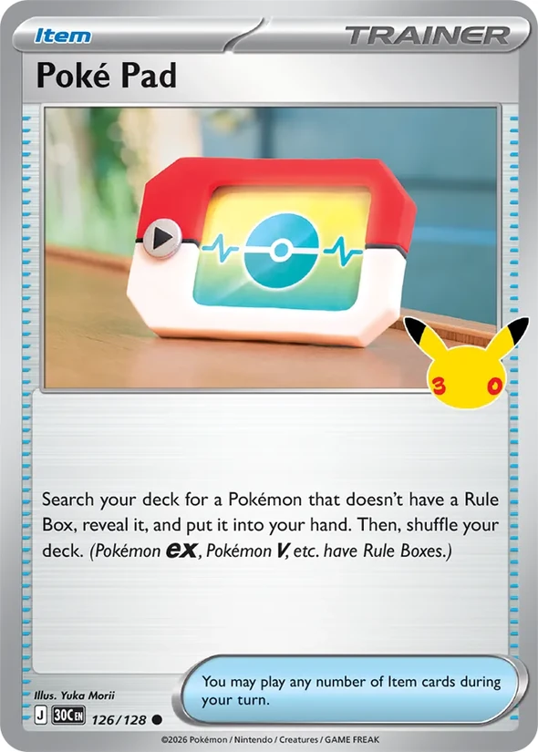 Poké Pad — 30th Celebration