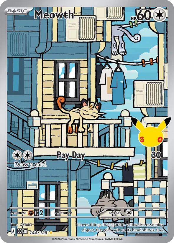 Meowth — 30th Celebration