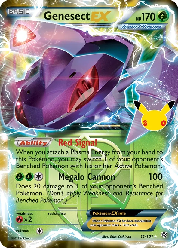Genesect-EX — 30th Celebration Classic Collection