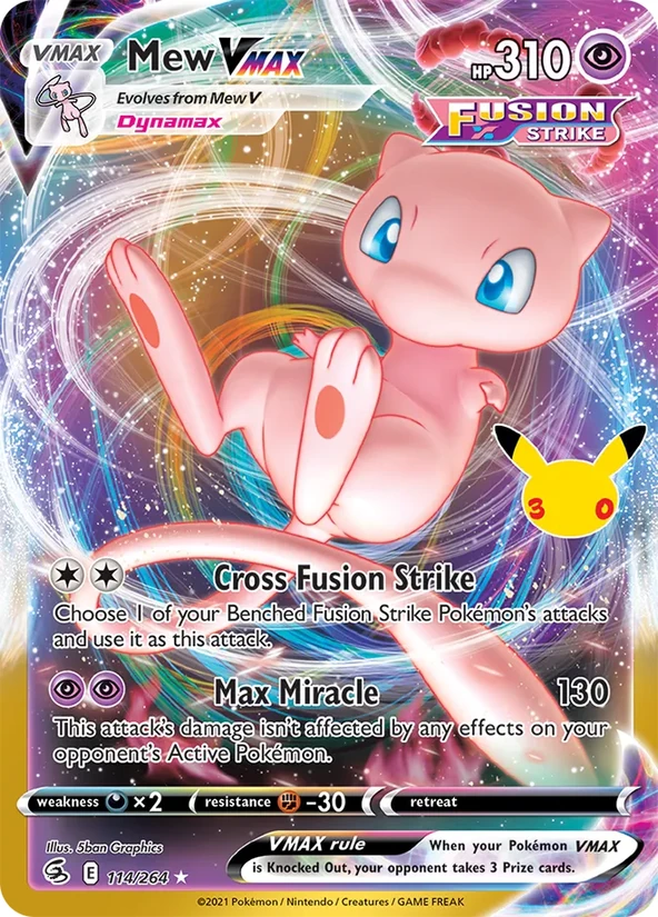 Mew VMAX — 30th Celebration Classic Collection