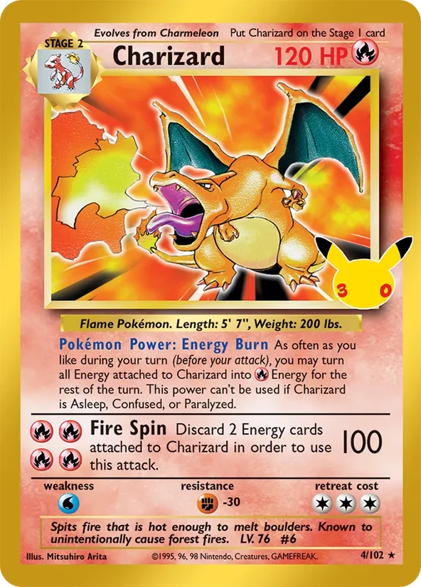Charizard — 30th Celebration Classic Collection