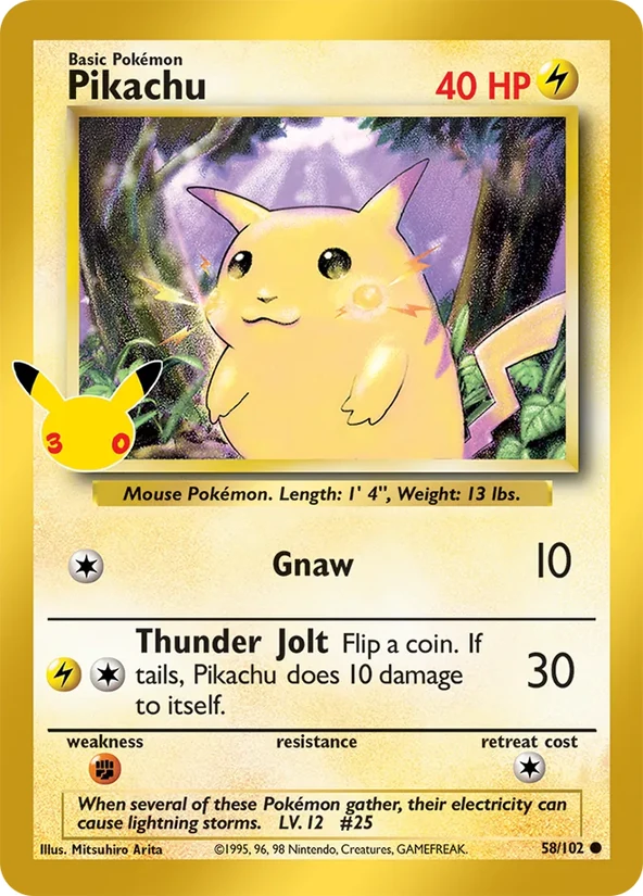 Pikachu — 30th Celebration Classic Collection