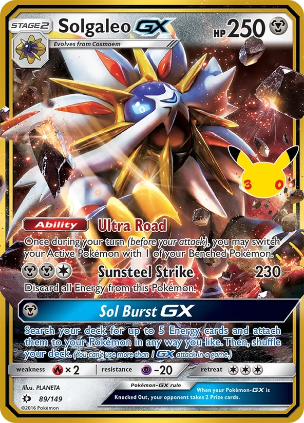 Solgaleo-GX — 30th Celebration Classic Collection