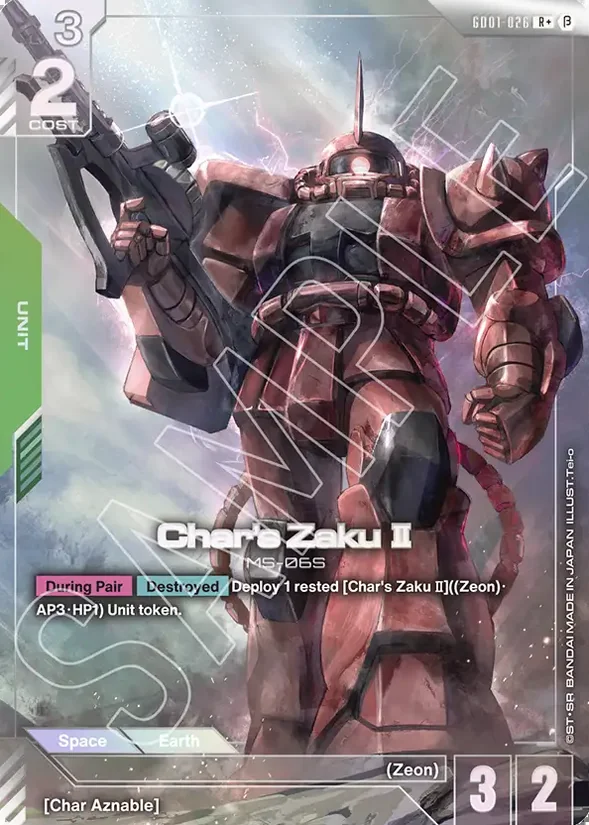 Char's Zaku Ⅱ — Newtype Rising