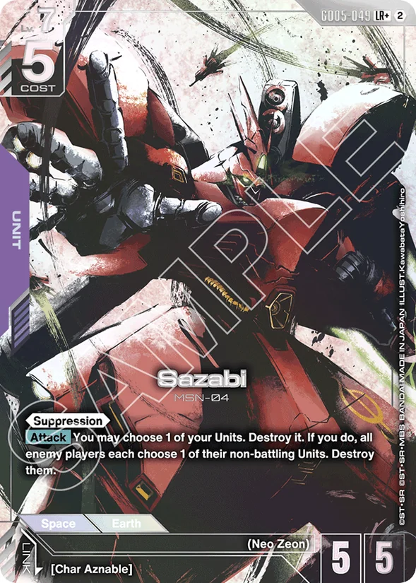 Sazabi — Freedom Ascension