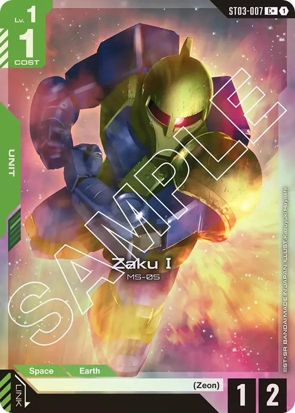 Zaku Ⅰ — Zeon's rush
