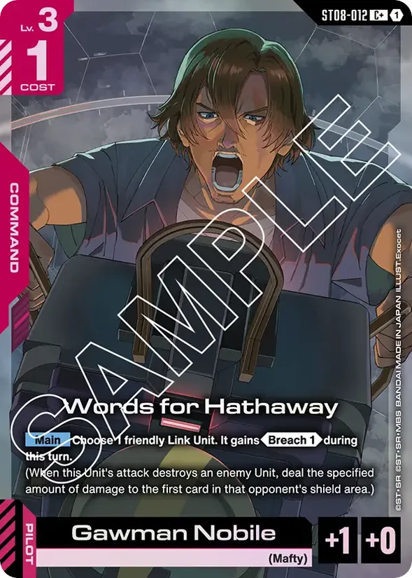Words for Hathaway — Flash of Radiance