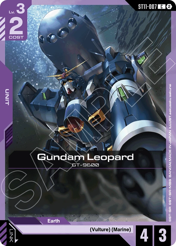 Gundam Leopard — Aquatic Assault