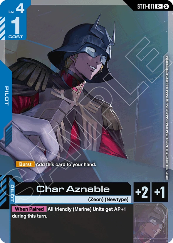 Char Aznable — Aquatic Assault