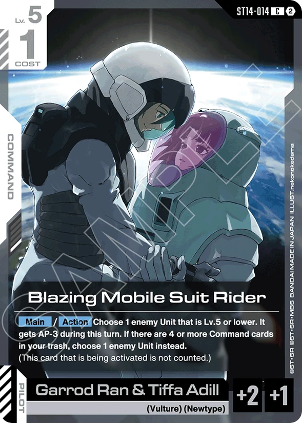Blazing Mobile Suit Rider — Heavy Dominion