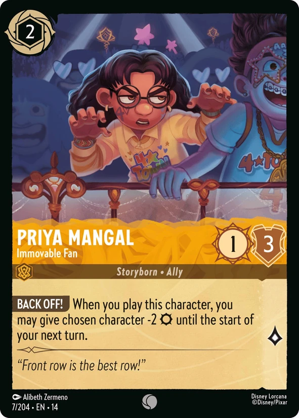 Priya Mangal, Immovable Fan — Hyperia City