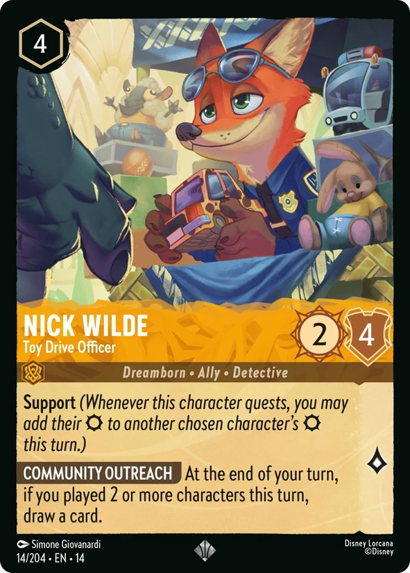 Nick Wilde, Toy Drive Officer — Hyperia City