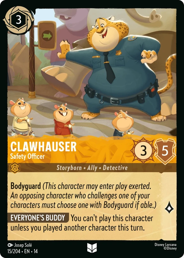 Clawhauser, Safety Officer — Hyperia City