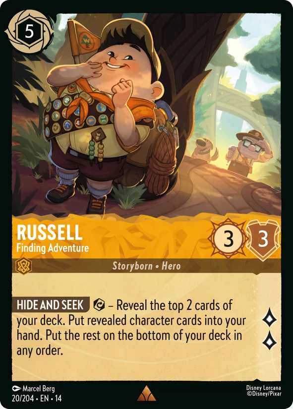 Russell, Finding Adventure — Hyperia City