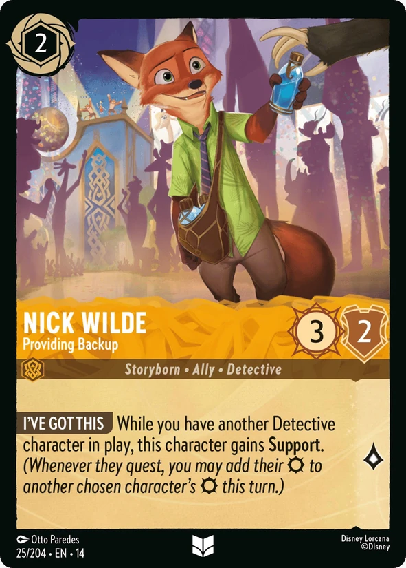 Nick Wilde, Providing Backup — Hyperia City