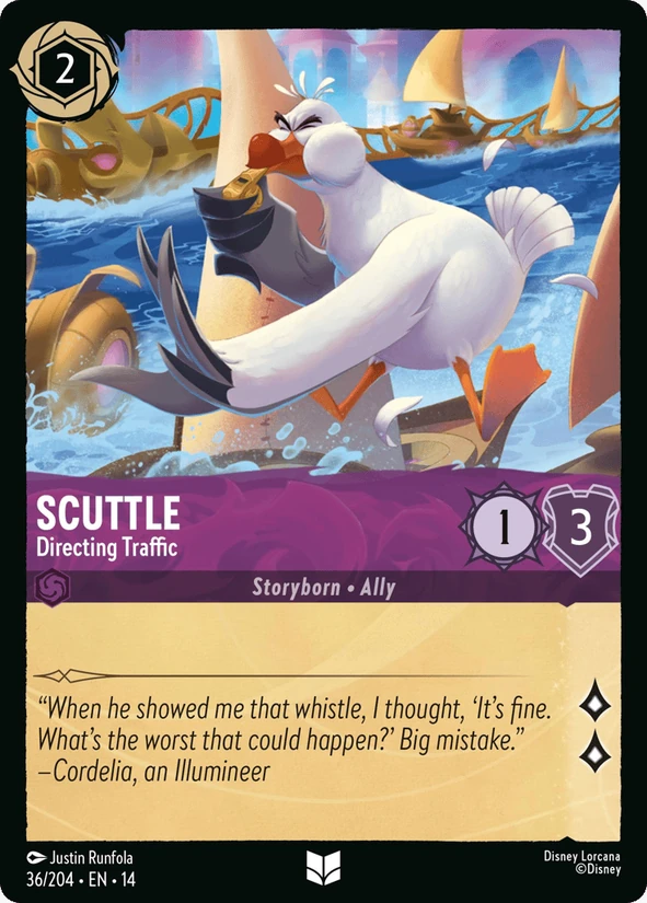 Scuttle, Directing Traffic — Hyperia City
