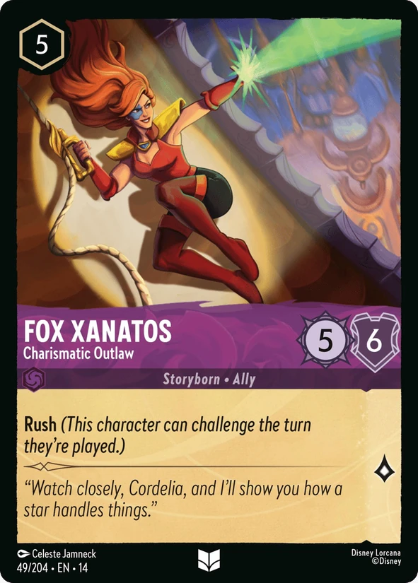 Fox Xanatos, Charismatic Outlaw — Hyperia City