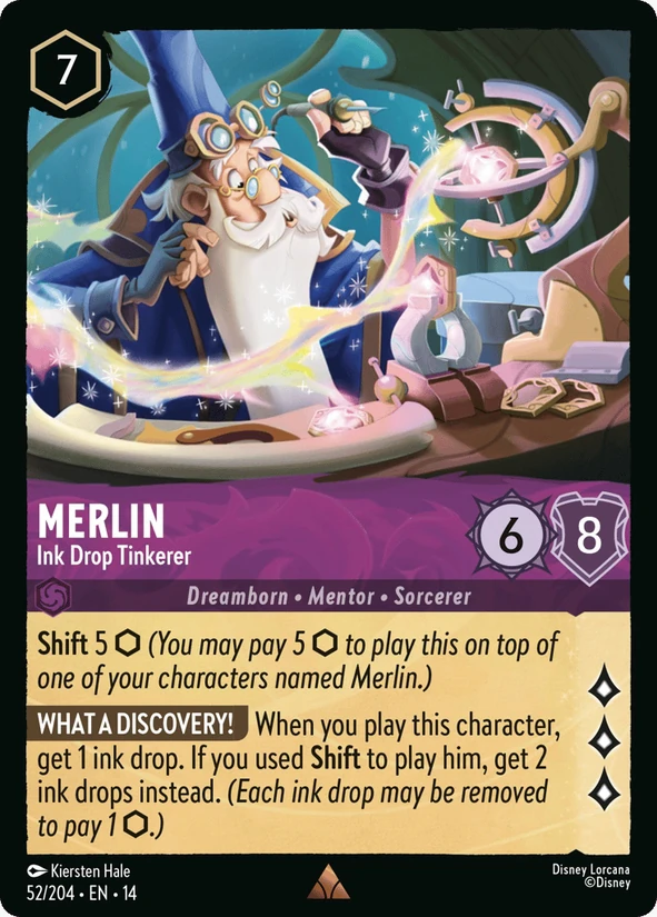 Merlin, Ink Drop Tinkerer — Hyperia City