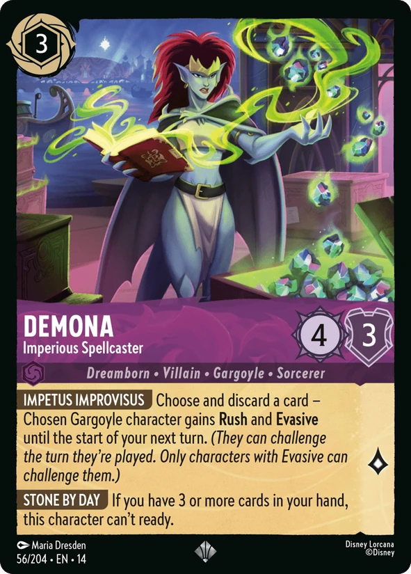 Demona, Imperious Spellcaster — Hyperia City