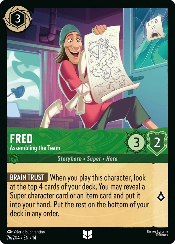 Fred, Assembling the Team — Hyperia City