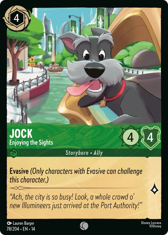 Jock, Enjoying the Sights — Hyperia City