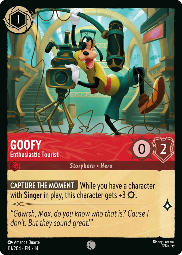 Goofy, Enthusiastic Tourist — Hyperia City
