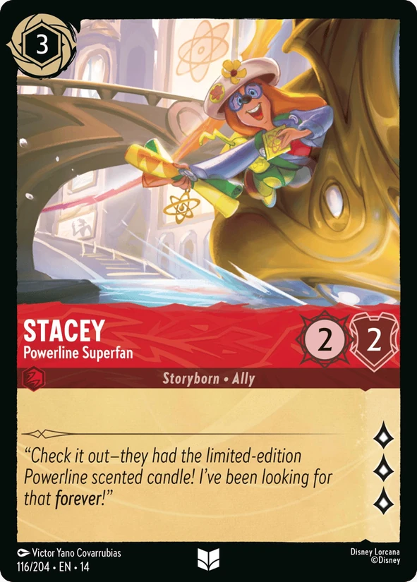 Stacey, Powerline Superfan — Hyperia City