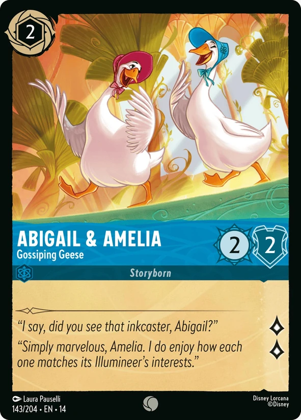 Abigail & Amelia, Gossiping Geese — Hyperia City
