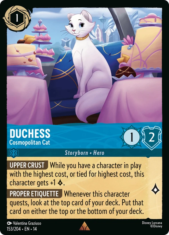 Duchess, Cosmopolitan Cat — Hyperia City