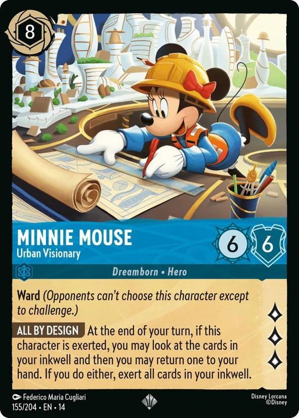Minnie Mouse, Urban Visionary — Hyperia City