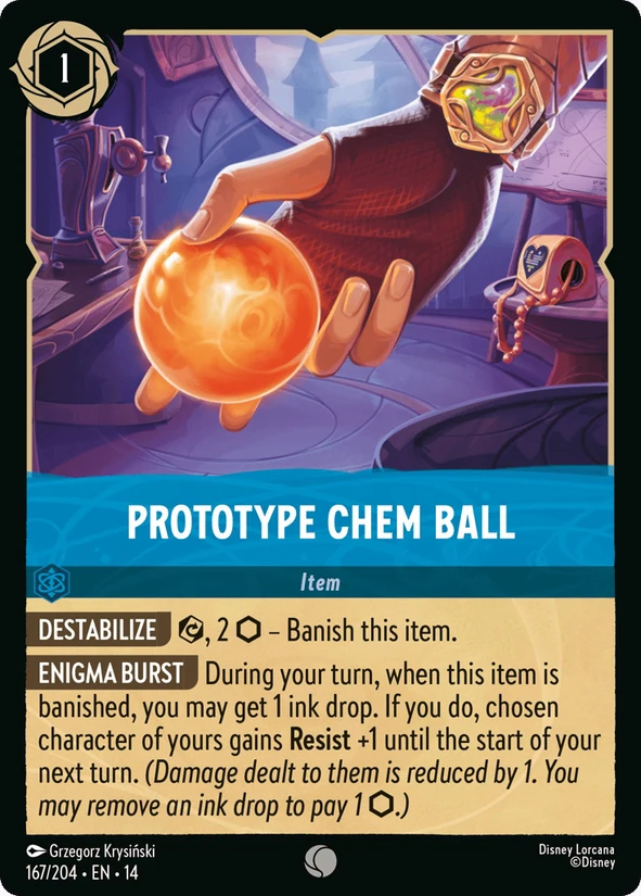 Prototype Chem Ball — Hyperia City