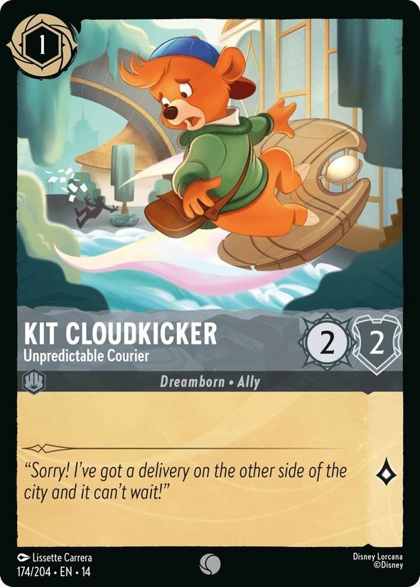 Kit Cloudkicker, Unpredictable Courier — Hyperia City