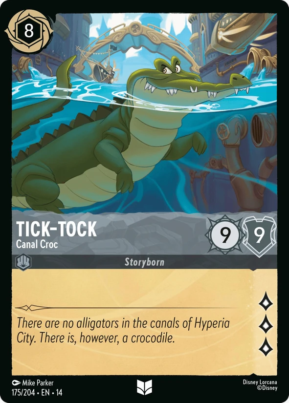 Tick-Tock, Canal Croc — Hyperia City