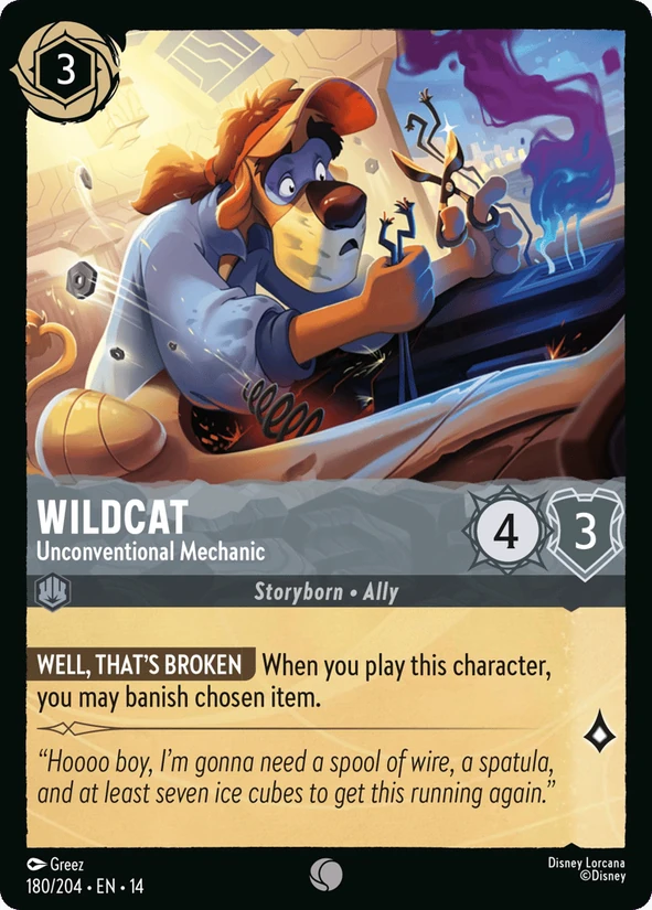 Wildcat, Unconventional Mechanic — Hyperia City