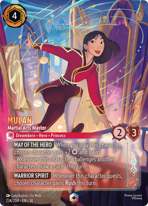 Mulan, Martial Arts Master — Hyperia City