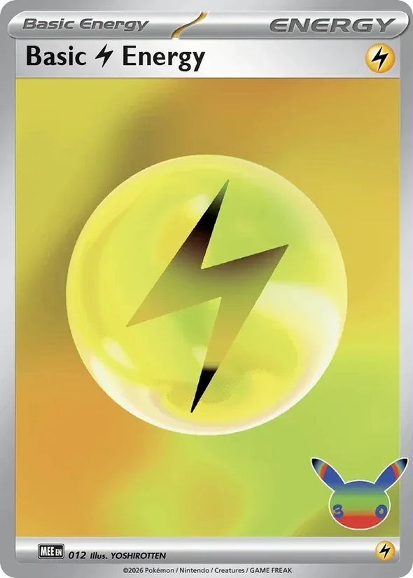 Basic Lightning Energy — Mega Evolution Energies