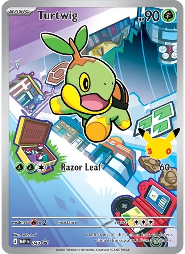 Turtwig — MEP Black Star Promos