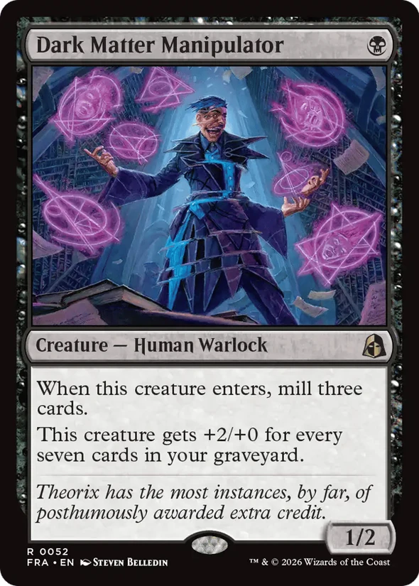 Dark Matter Manipulator — Reality Fracture