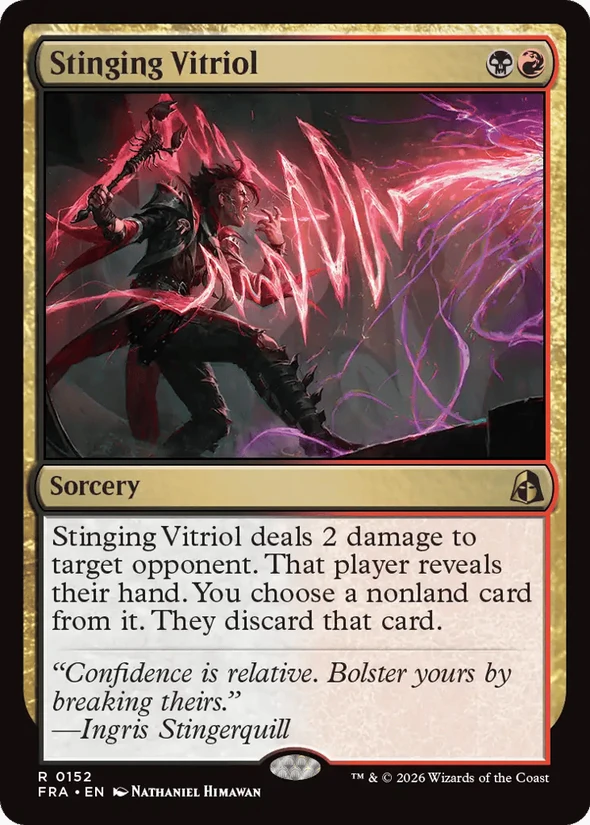 Stinging Vitriol — Reality Fracture